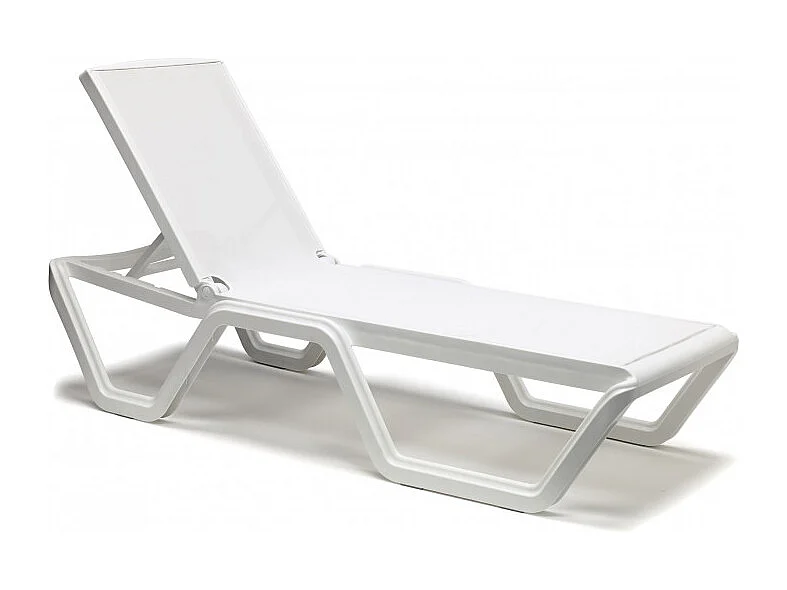 Bain de soleil sur roulettes VELA blanc