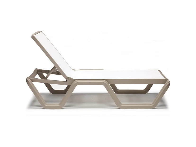 Bain de soleil sur roulettes VELA taupe