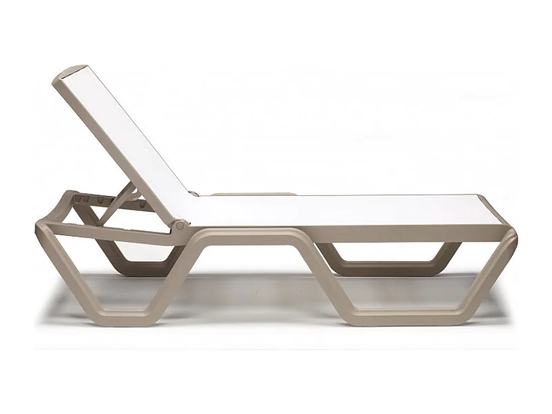 Bain de soleil sur roulettes VELA taupe