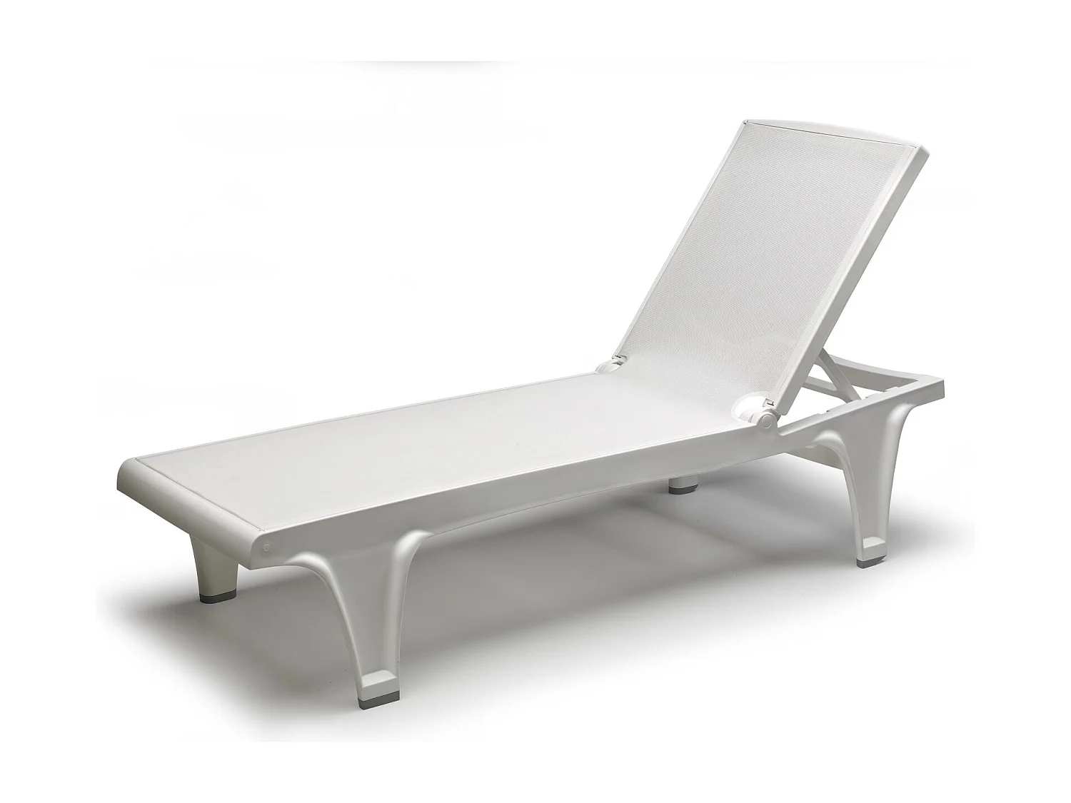 Bain de soleil Tahiti blanc ajustable