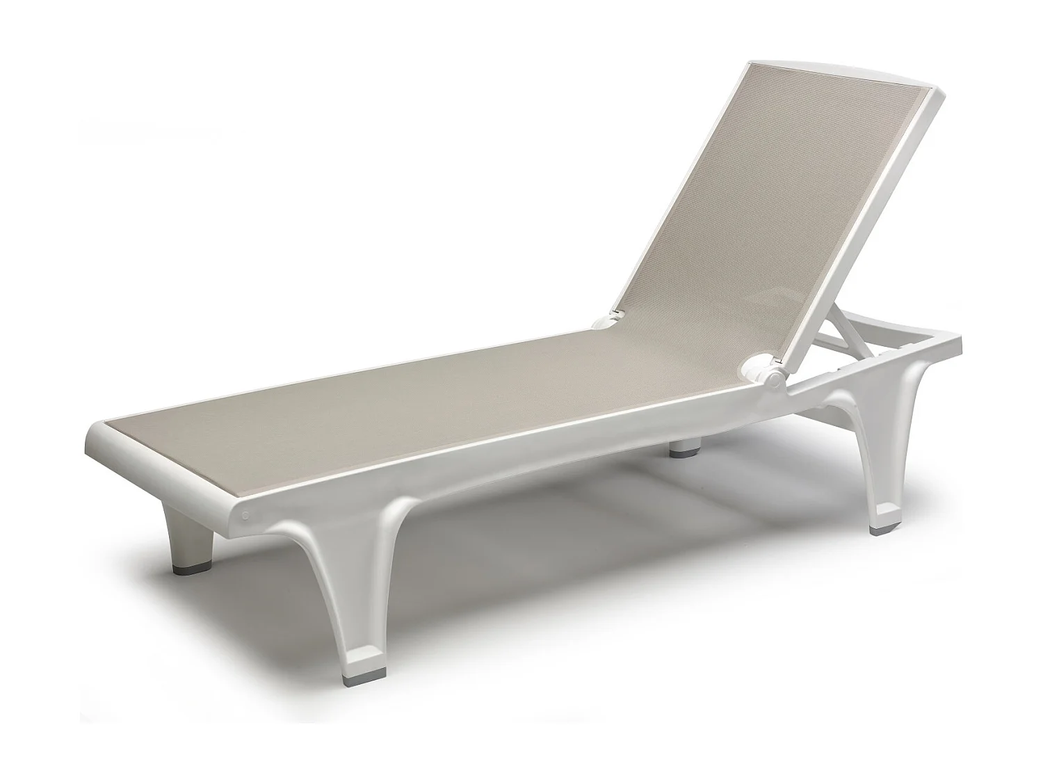 Bain de soleil Tahiti blanc ajustable