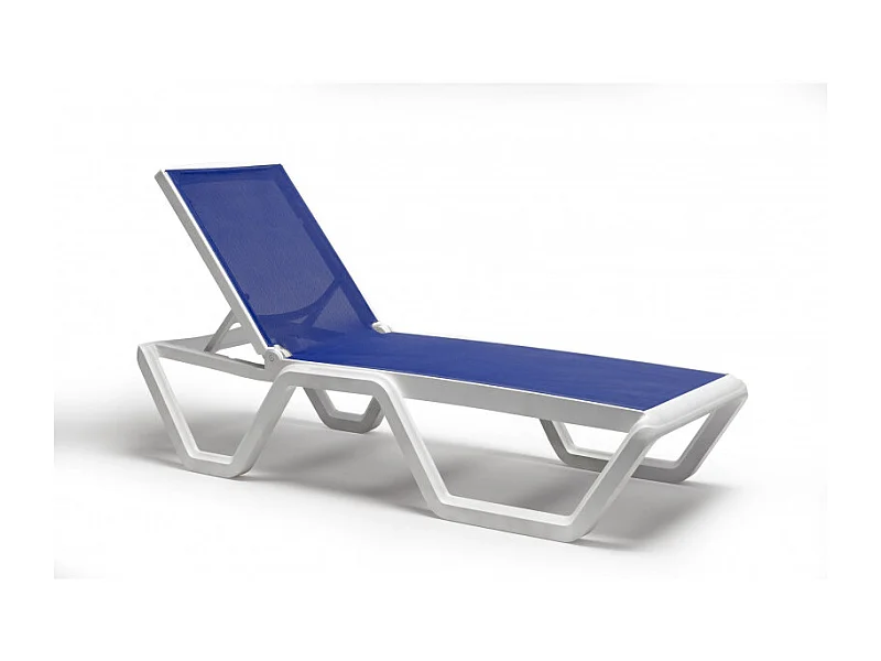 Bain de soleil sur roulettes VELA blanc