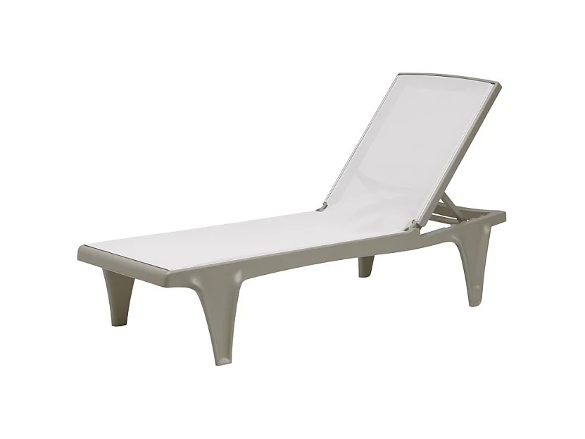 Bain de soleil Tahiti taupe ajustable