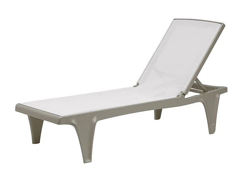 Bain de soleil Tahiti taupe ajustable