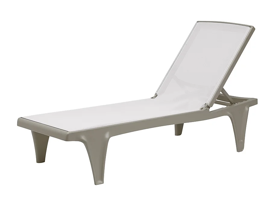 Bain de soleil Tahiti taupe ajustable