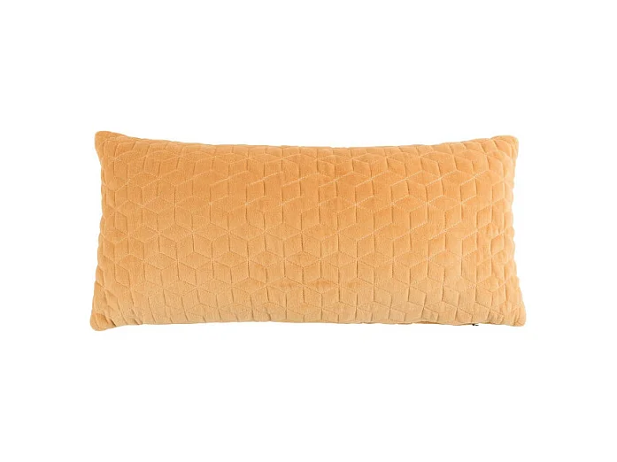Coussin Iris, Tissu, Camel