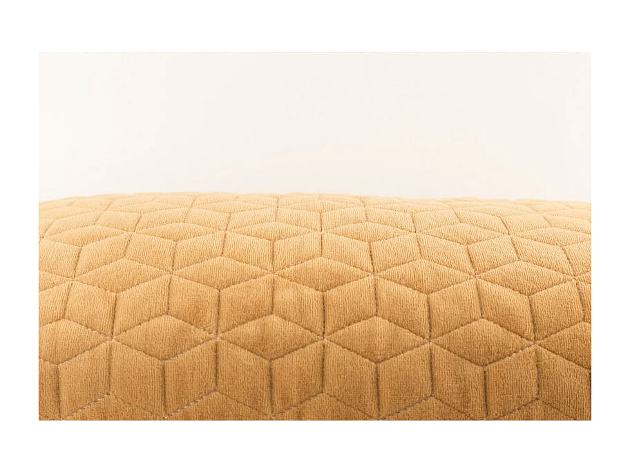 Coussin Iris, Tissu, Camel