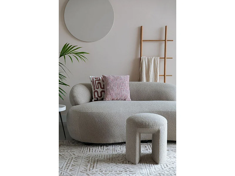 Coussin déco 40x40 cm motif tissu