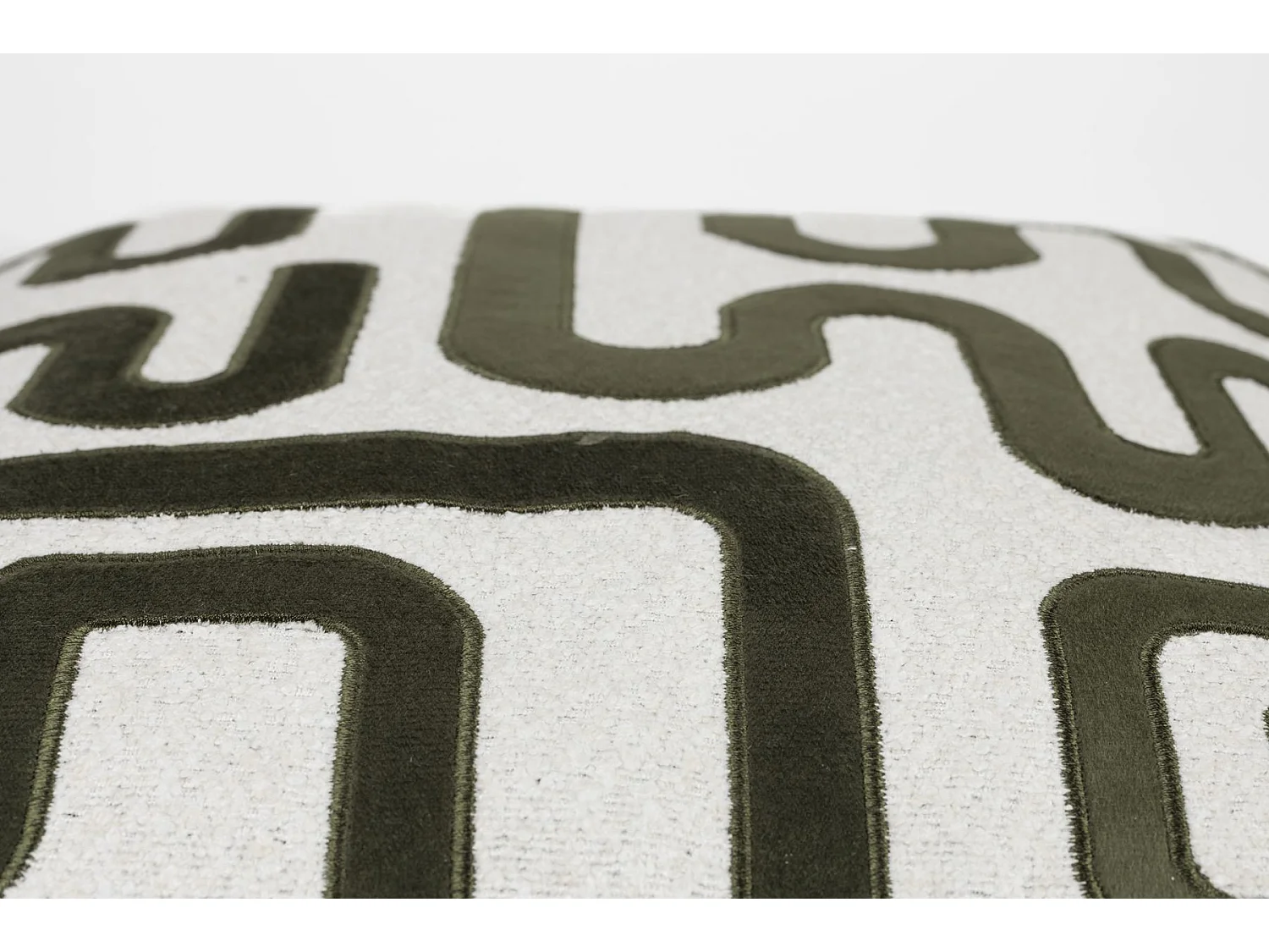 Coussin déco 40x40 cm motif tissu