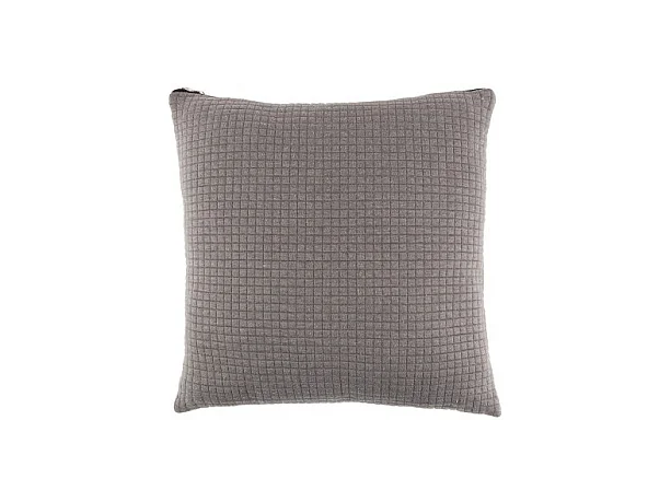 Coussin Elle, Tissu, Gris