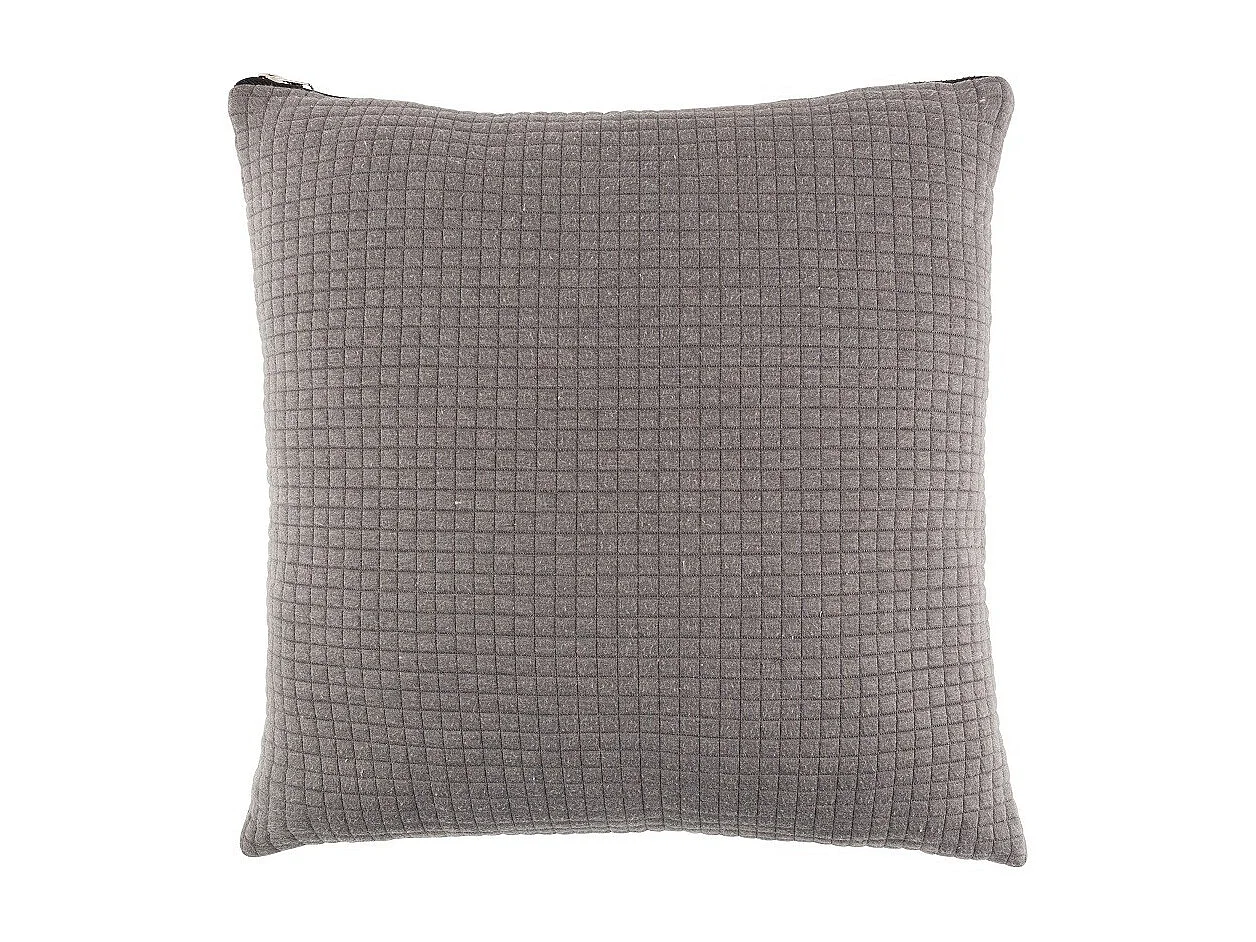 Coussin Elle, Tissu, Gris