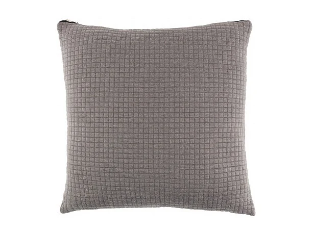 Coussin Elle, Tissu, Gris