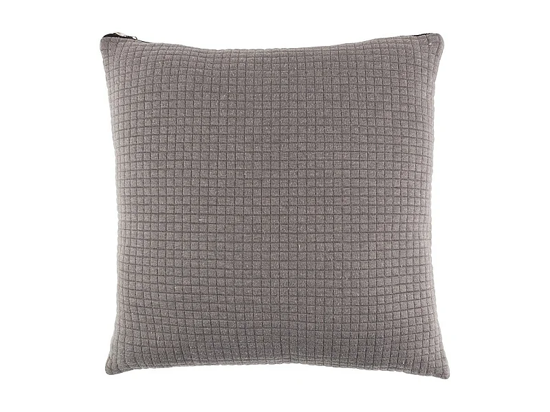 Coussin Elle, Tissu, Gris