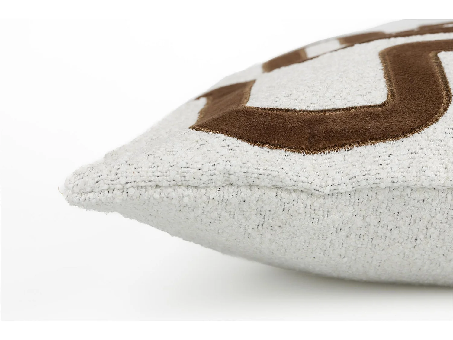 Coussin déco 40x40 cm motif tissu