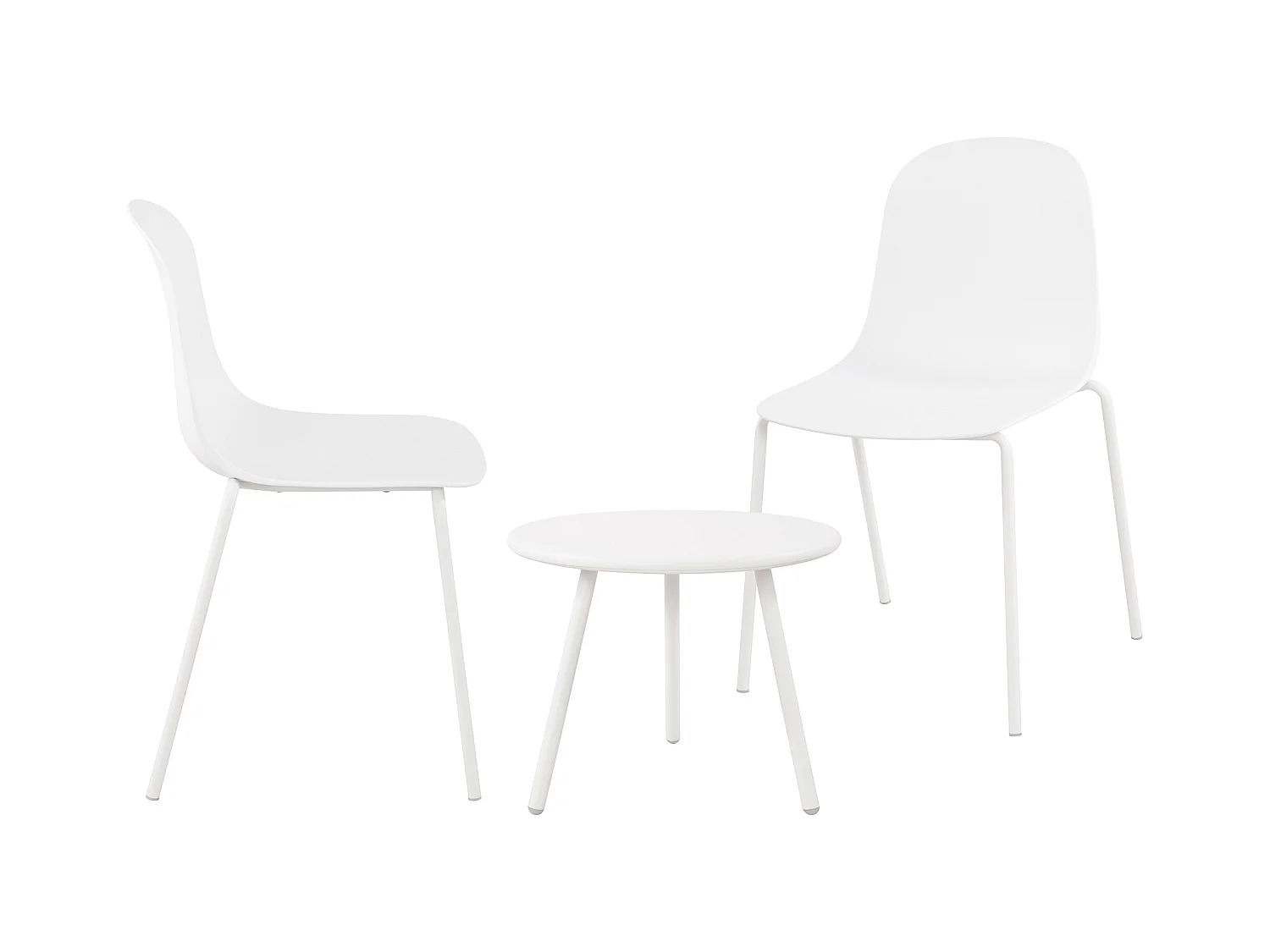 Ensemble de jardin - Table + 2 Chaises - Berdin