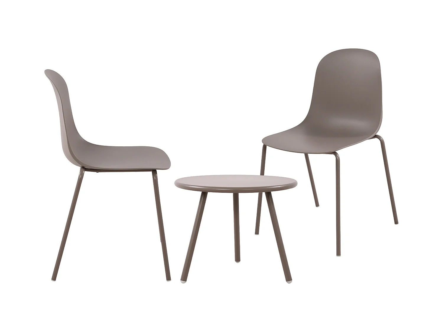 Ensemble de jardin - Table + 2 Chaises - Berdin