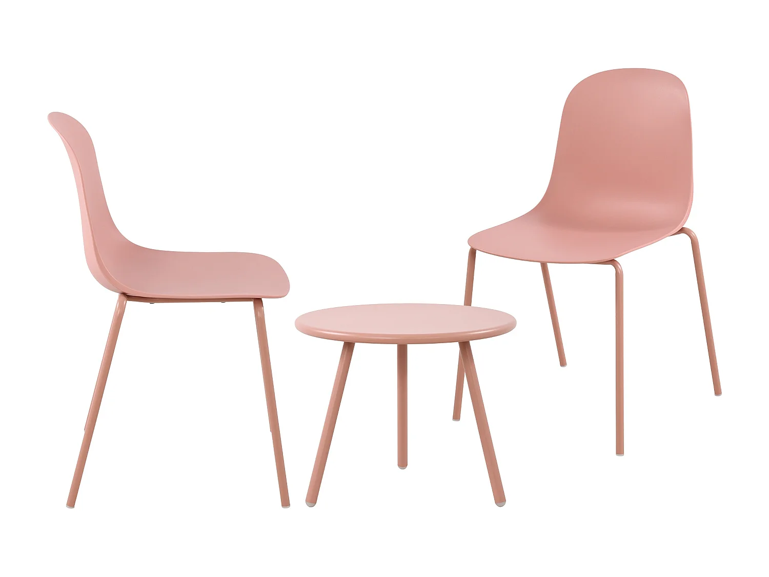 Ensemble de jardin - Table + 2 Chaises - Berdin