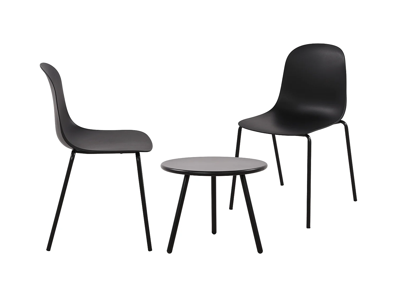 Ensemble de jardin - Table + 2 Chaises - Berdin