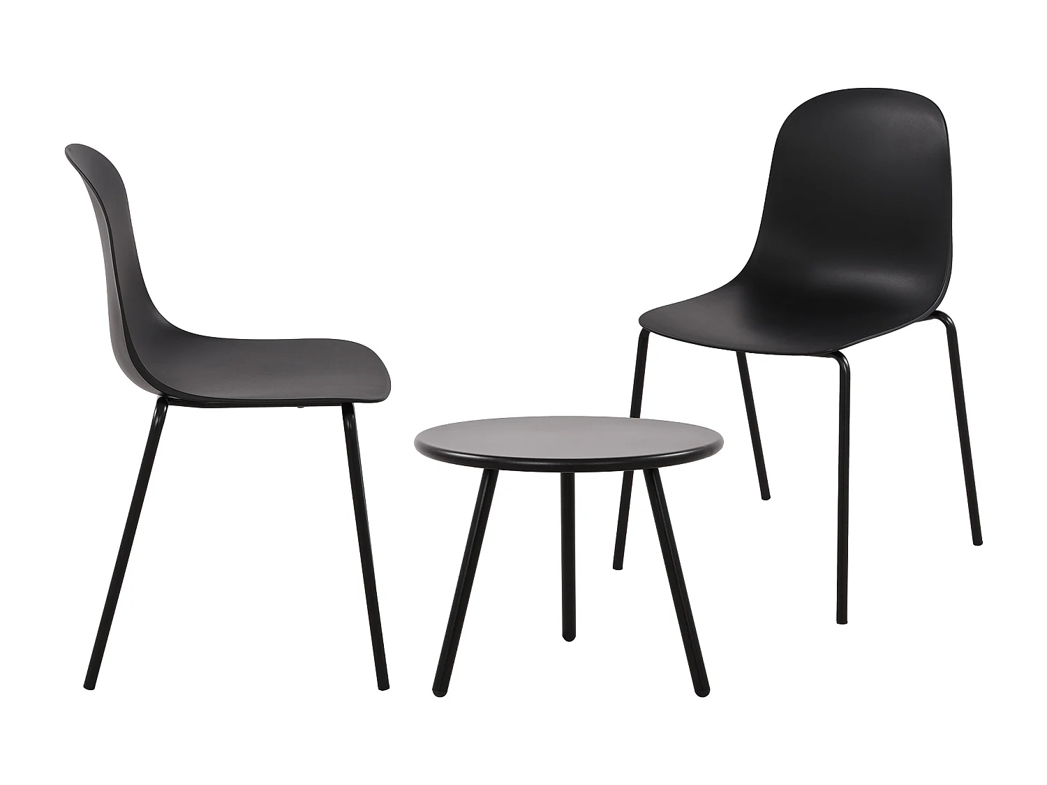 Ensemble de jardin - Table + 2 Chaises - Berdin