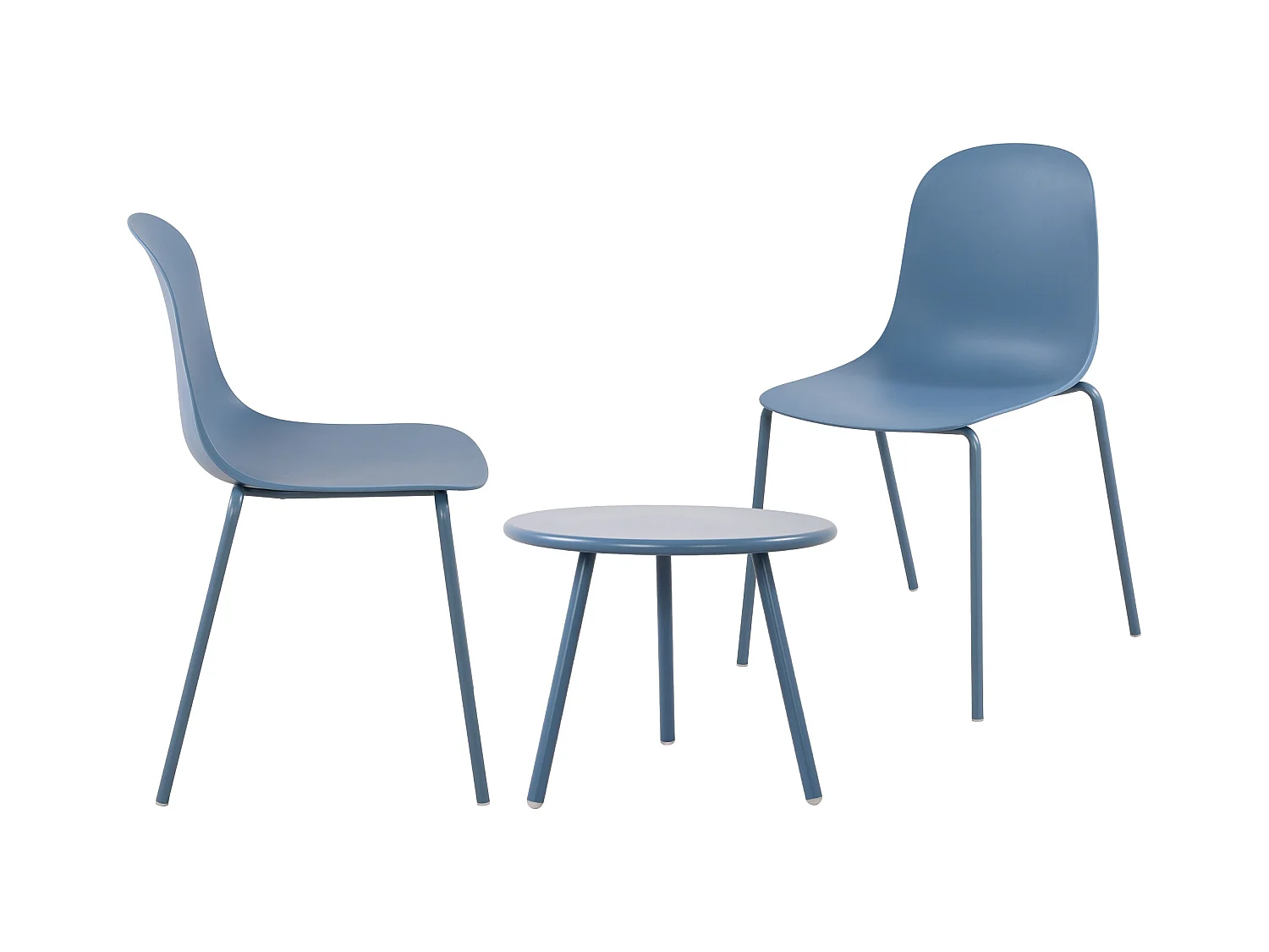 Ensemble de jardin - Table + 2 Chaises - Berdin