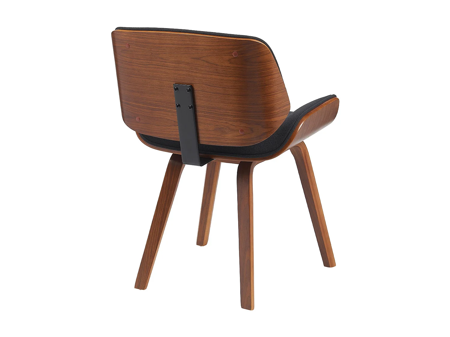 Chaise de conférence - Tissu - Noyer / Noir - Beverley