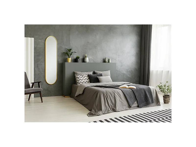 Miroir mural design Britta 150x40 cm