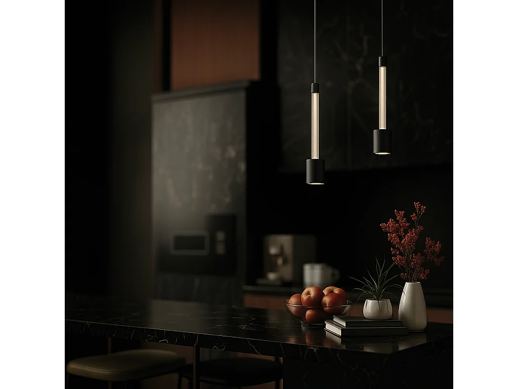 Suspension LED design FUGAZ, Élancée et moderne