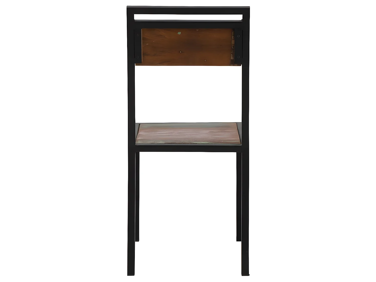 Chaise en bois coloré Ethnik (lot de 2)