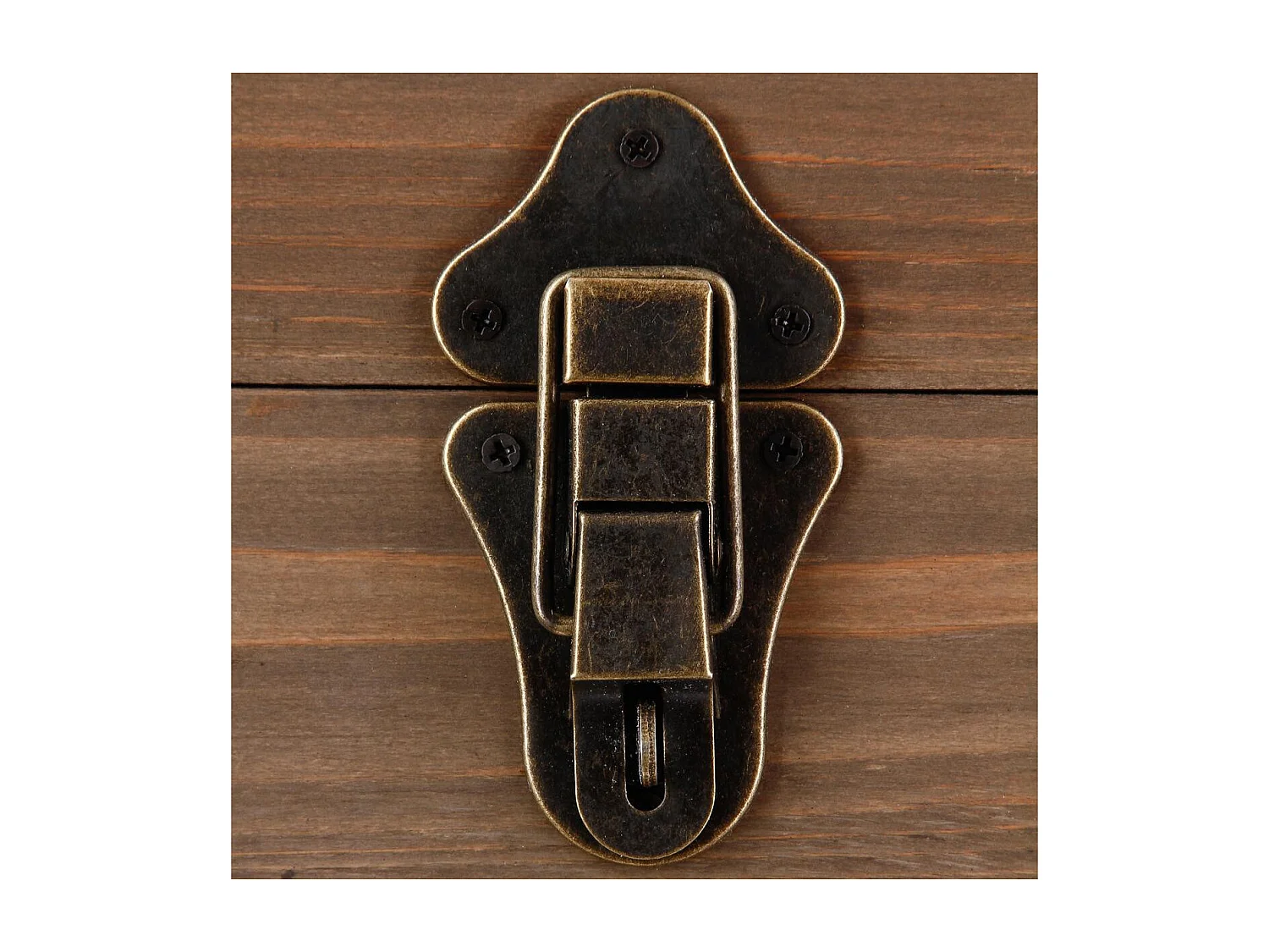 Set de 3 Malles de rangement en Bois déco Rétro factory