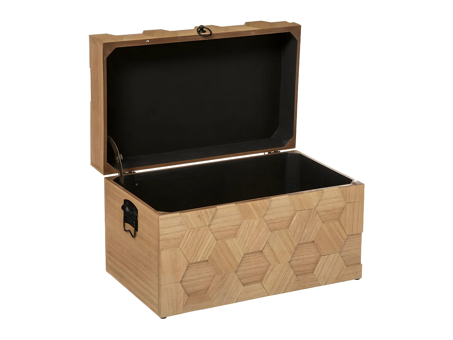 Set de 3 Malles de rangement en Bois déco Studio