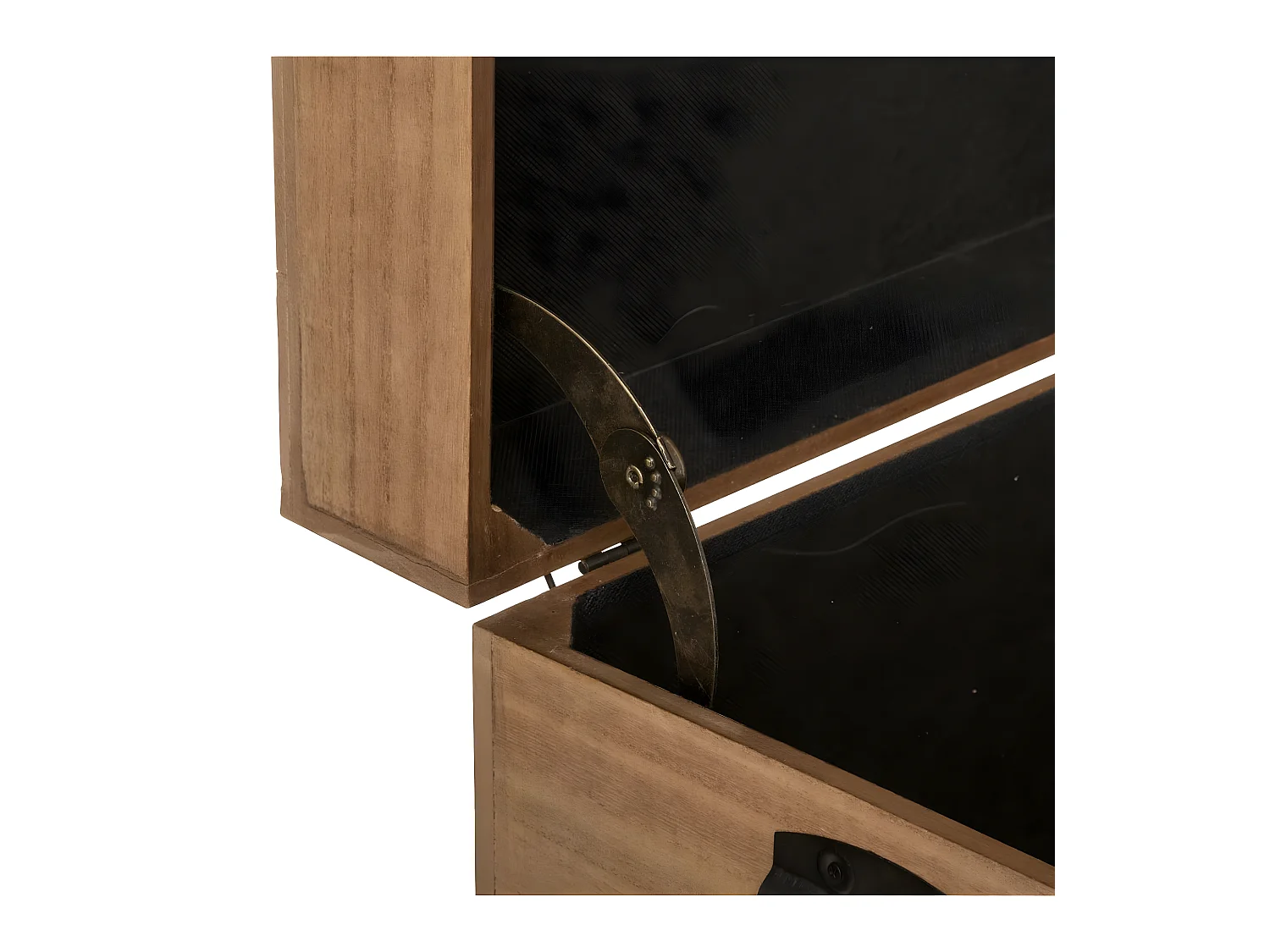 Set de 3 Malles de rangement en Bois déco Studio