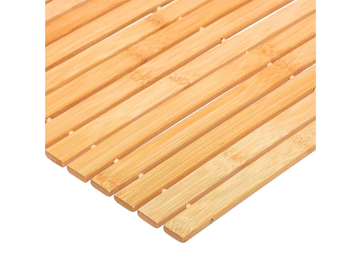 Tapis Caillebotis en Bambou 40 x 60 cm