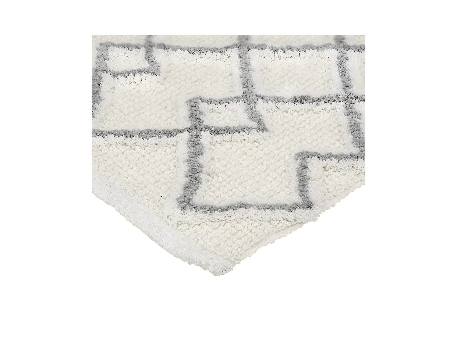 Alfombra de baño con diseño étnico