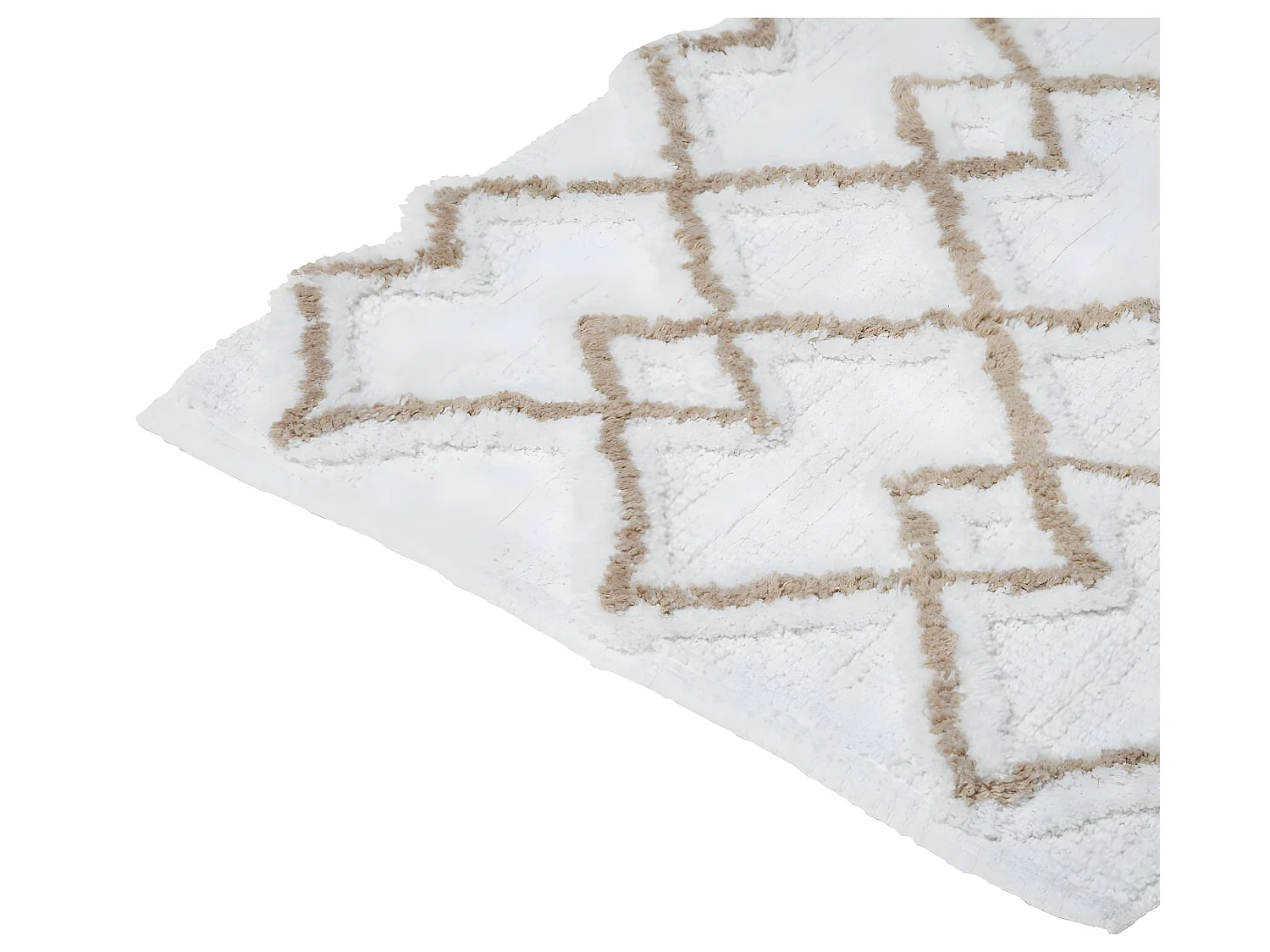 Alfombra de ducha con celosía étnica