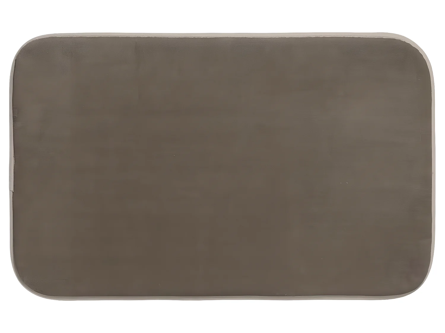 Tapis de salle de bain à mémoire de forme Taupe 50 x 80 cm