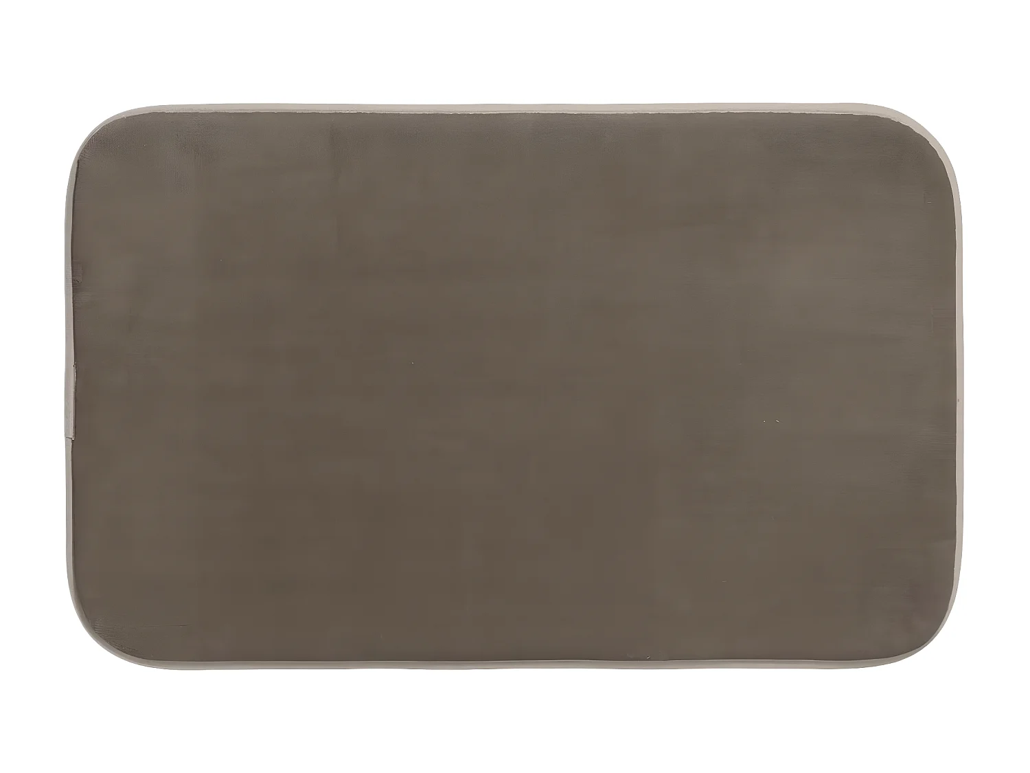 Tapis de salle de bain à mémoire de forme Taupe 50 x 80 cm