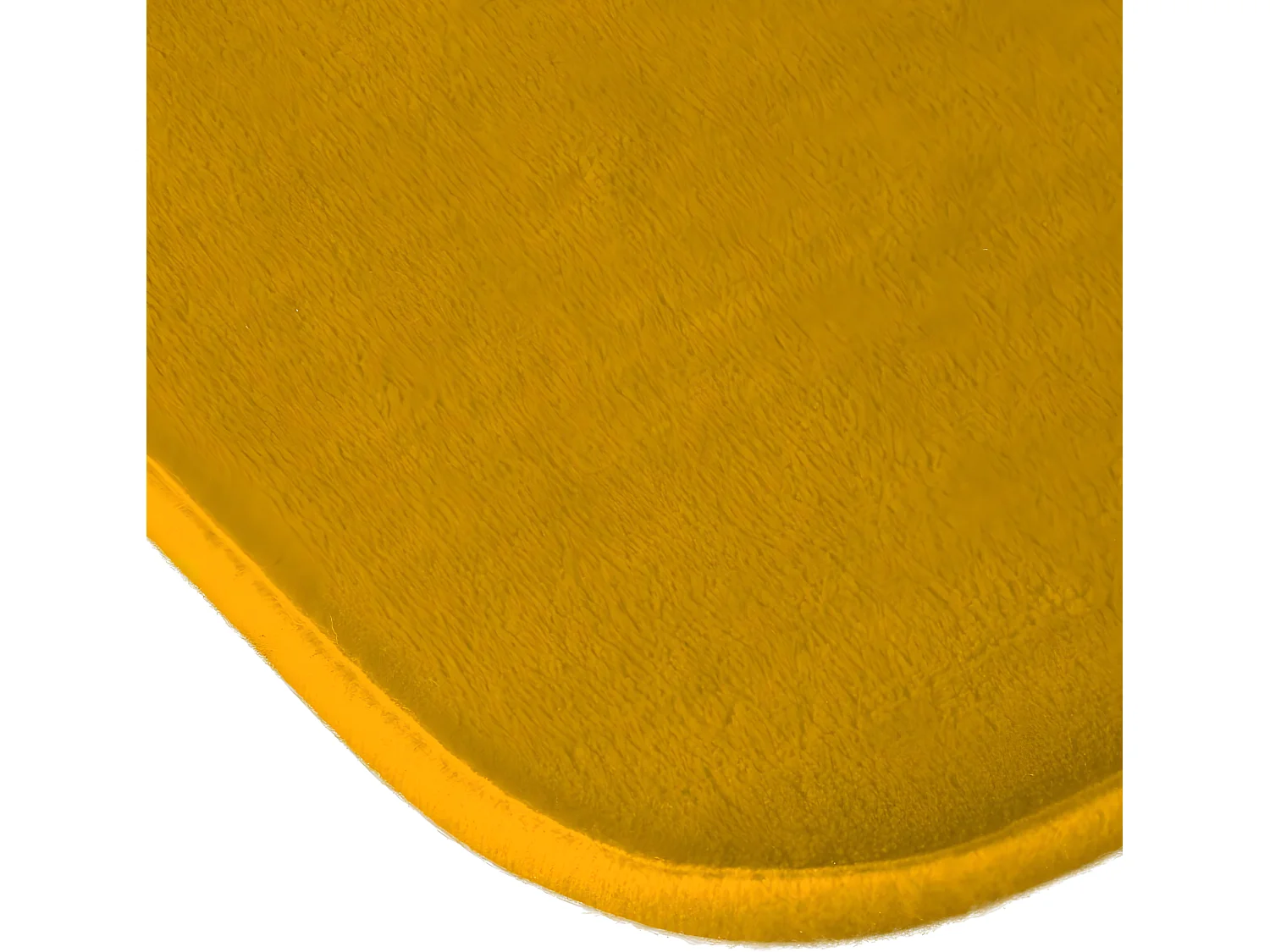 Tapis de salle de bain à mémoire de forme Moutarde 50 x 80 cm