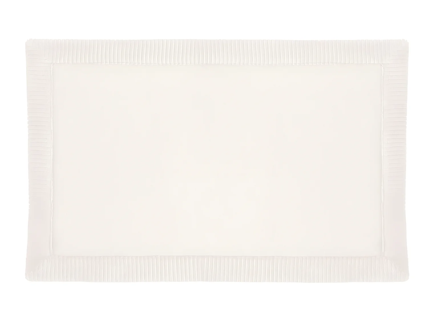 Tapis de Salle de bain Blanc à mémoire de forme 50 x 80 cm