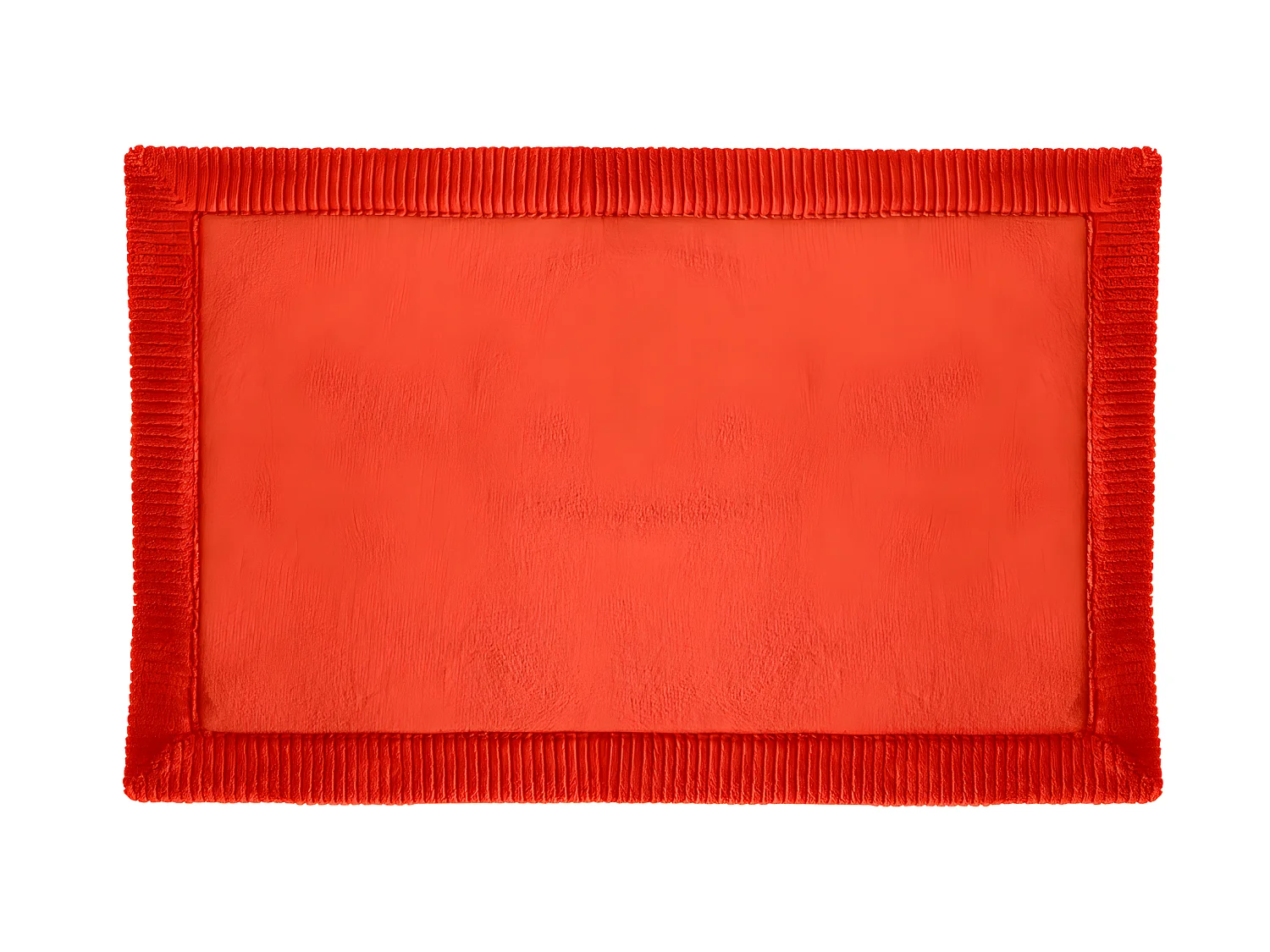 Tapis de Salle de bain Rose nacarat à mémoire de forme 50 x 80 cm