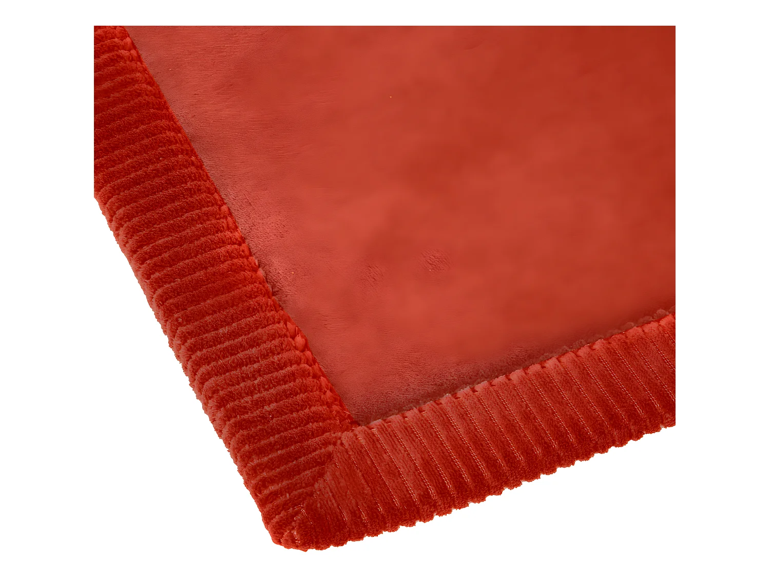 Tapis de Salle de bain Rose nacarat à mémoire de forme 50 x 80 cm