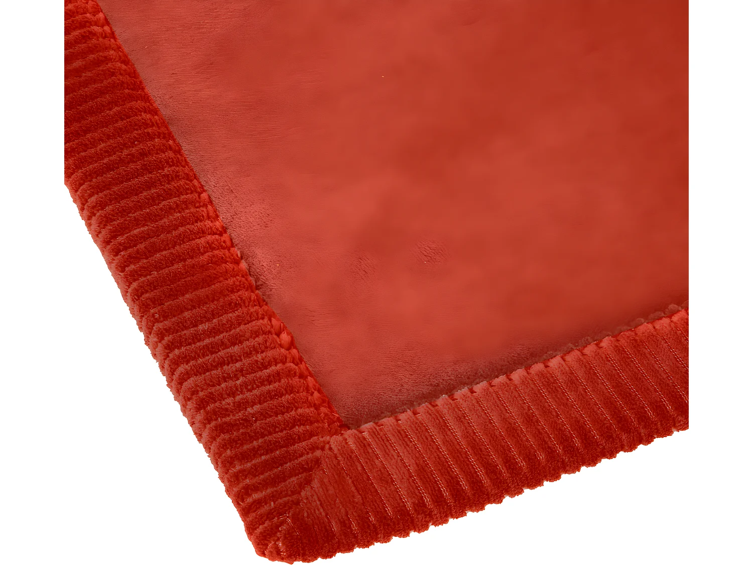 Tapis de Salle de bain Rose nacarat à mémoire de forme 50 x 80 cm