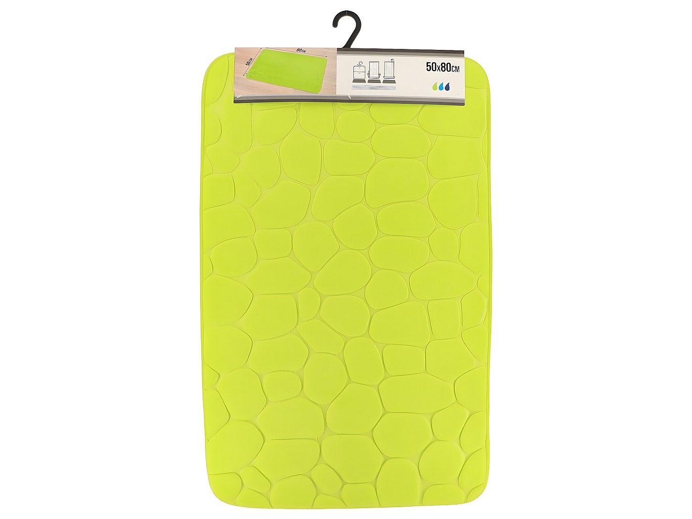 Tapis De Selle Antidérapant Vert Cob – Coton/silicone/mousse à Mémoire De Forme