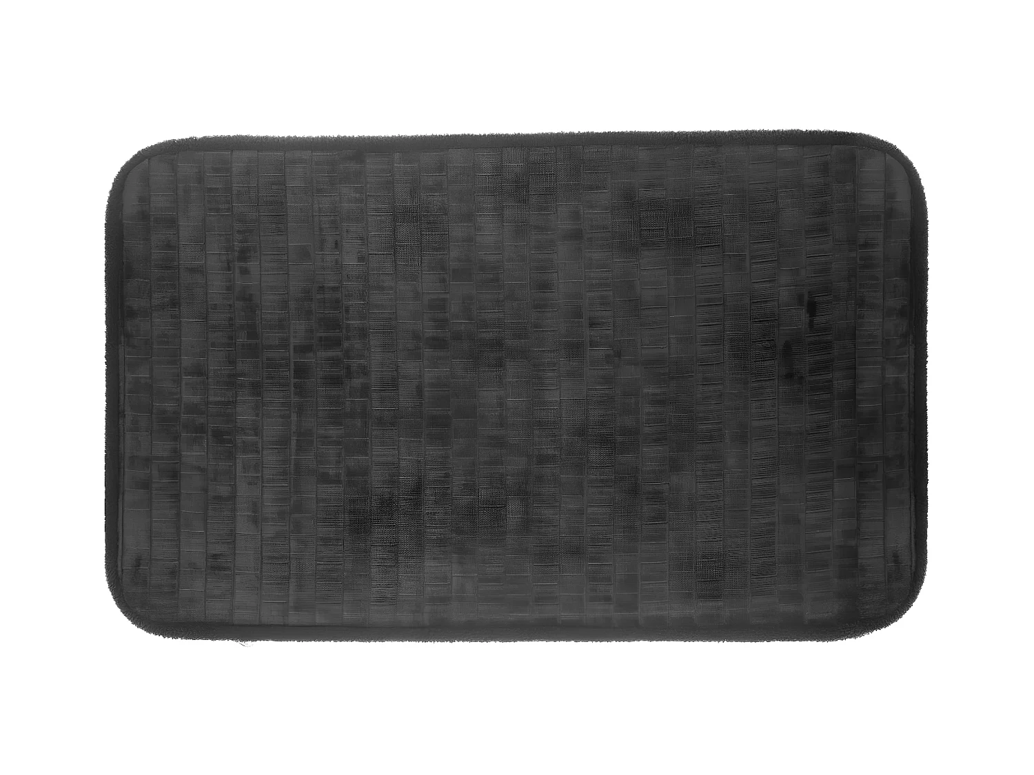 Tapis de Salle de bain en velours Gris 50 x 80 cm