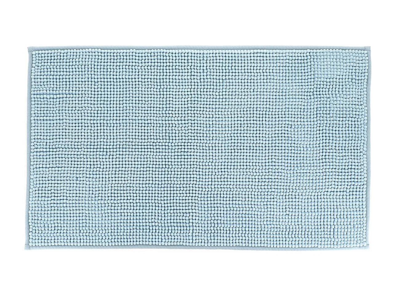 Tapis de salle de bain Bleu en Microfibre Boules 45 x 75 cm