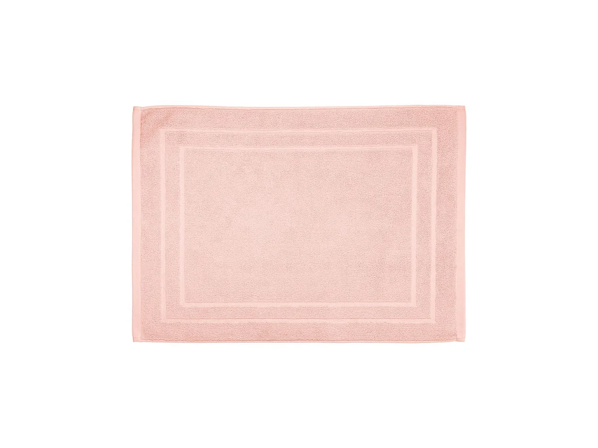Tapis de salle de Bain en coton Rose 50 x 70 cm