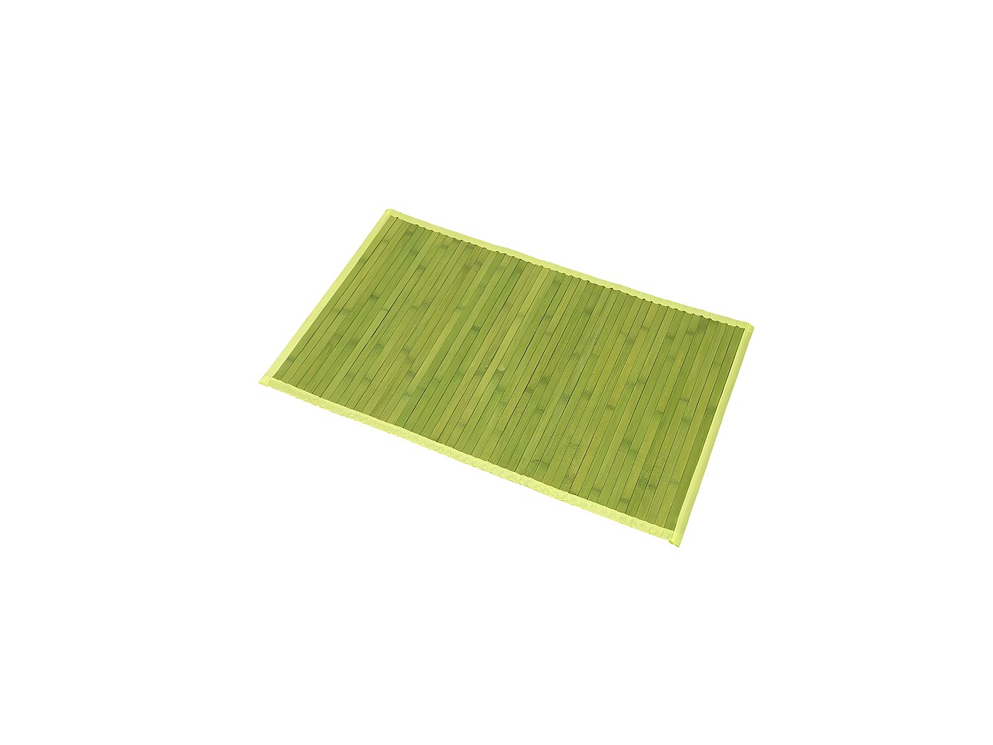 Tapis de salle de bain en Bambou Vert 50 x 80 cm