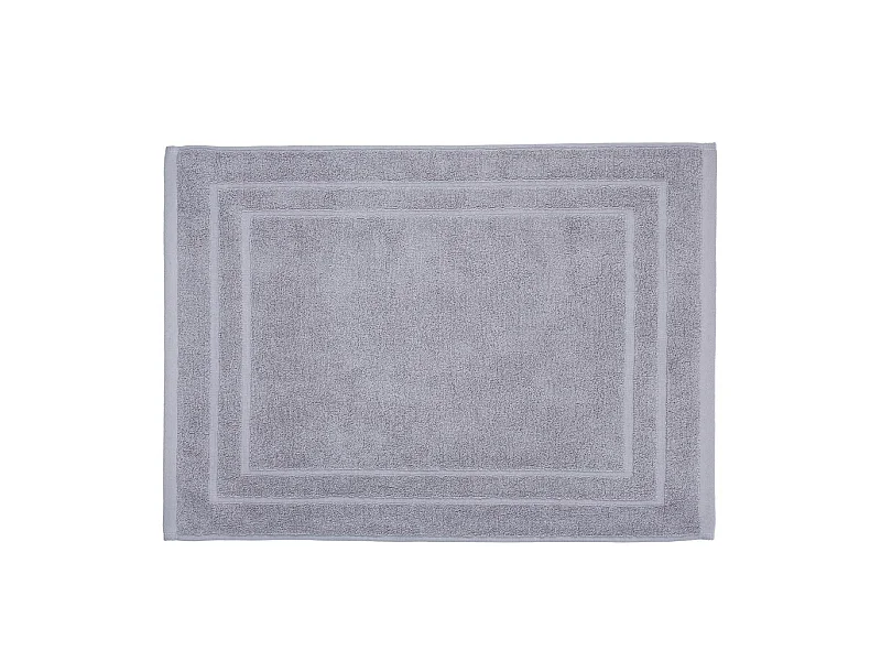 Tapis de salle de Bain en coton Taupe 50 x 70 cm