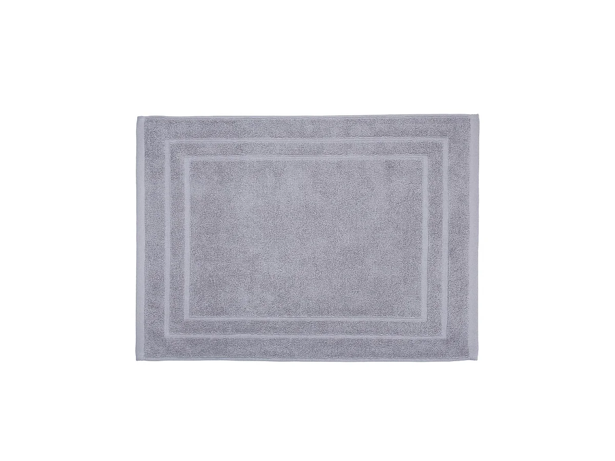 Tapis de salle de Bain en coton Taupe 50 x 70 cm