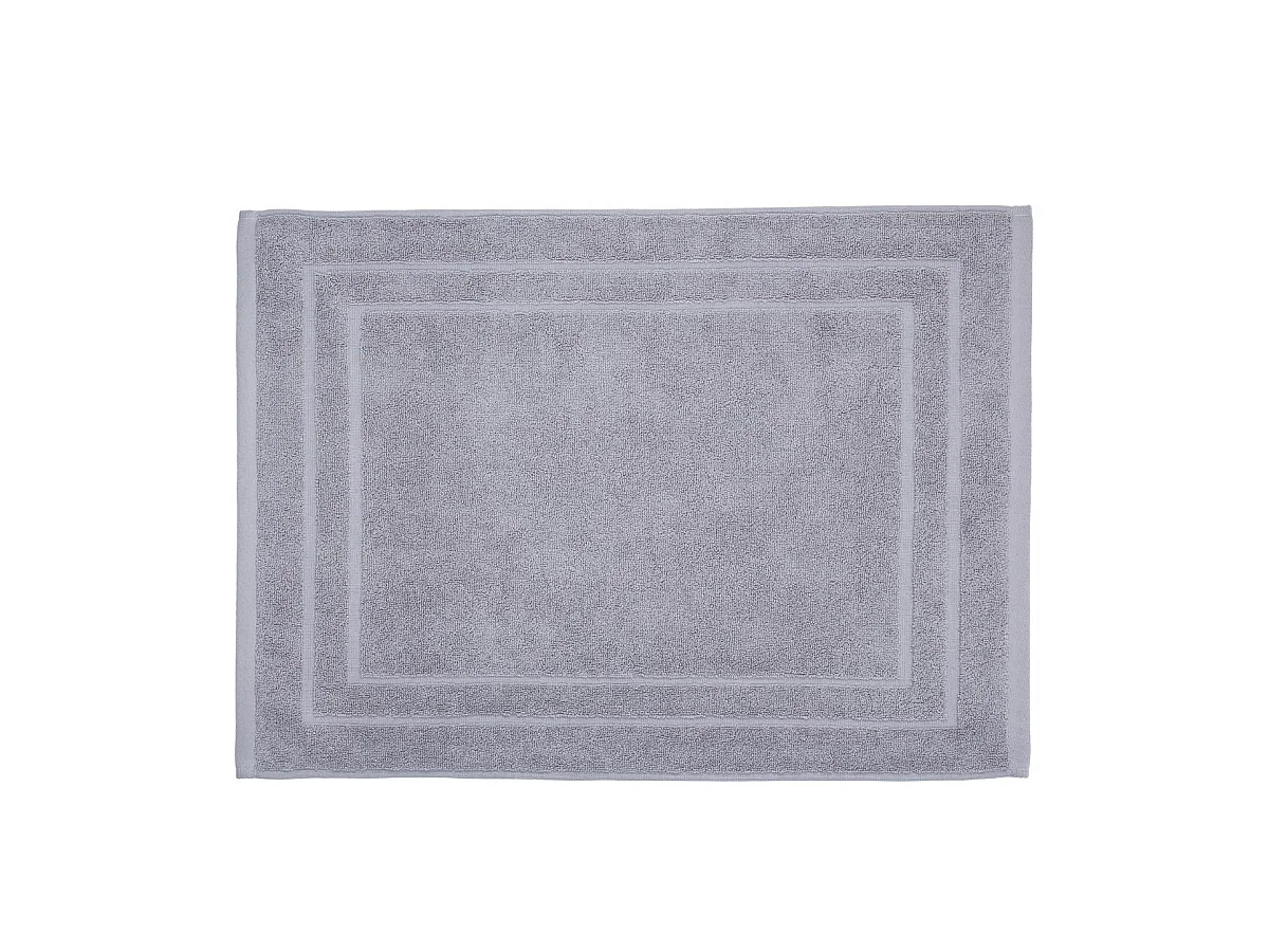 Tapis de salle de Bain en coton Taupe 50 x 70 cm
