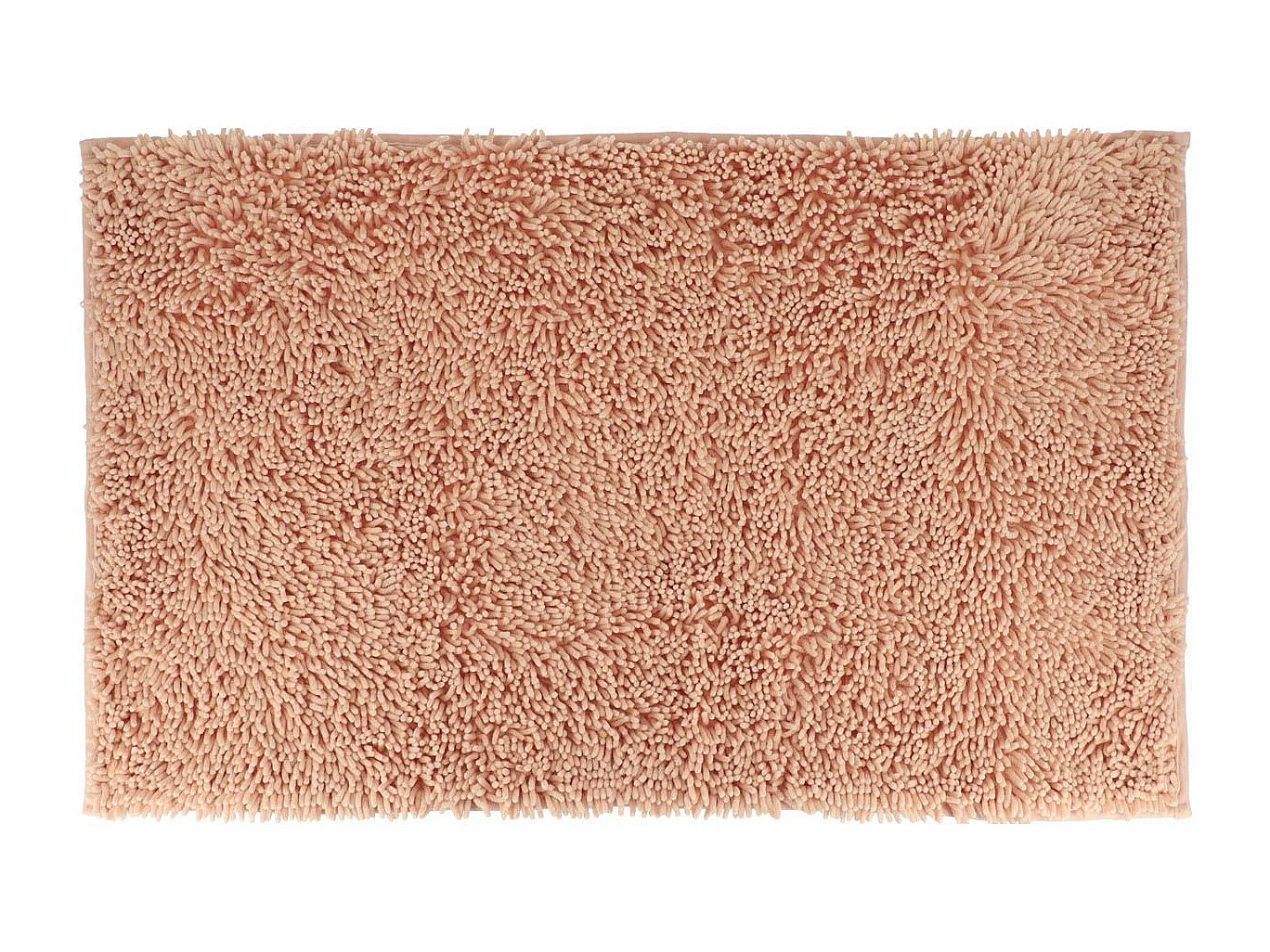 Tapis de salle de bain Rose poudré en Microfibre chenille 50 x 80 cm